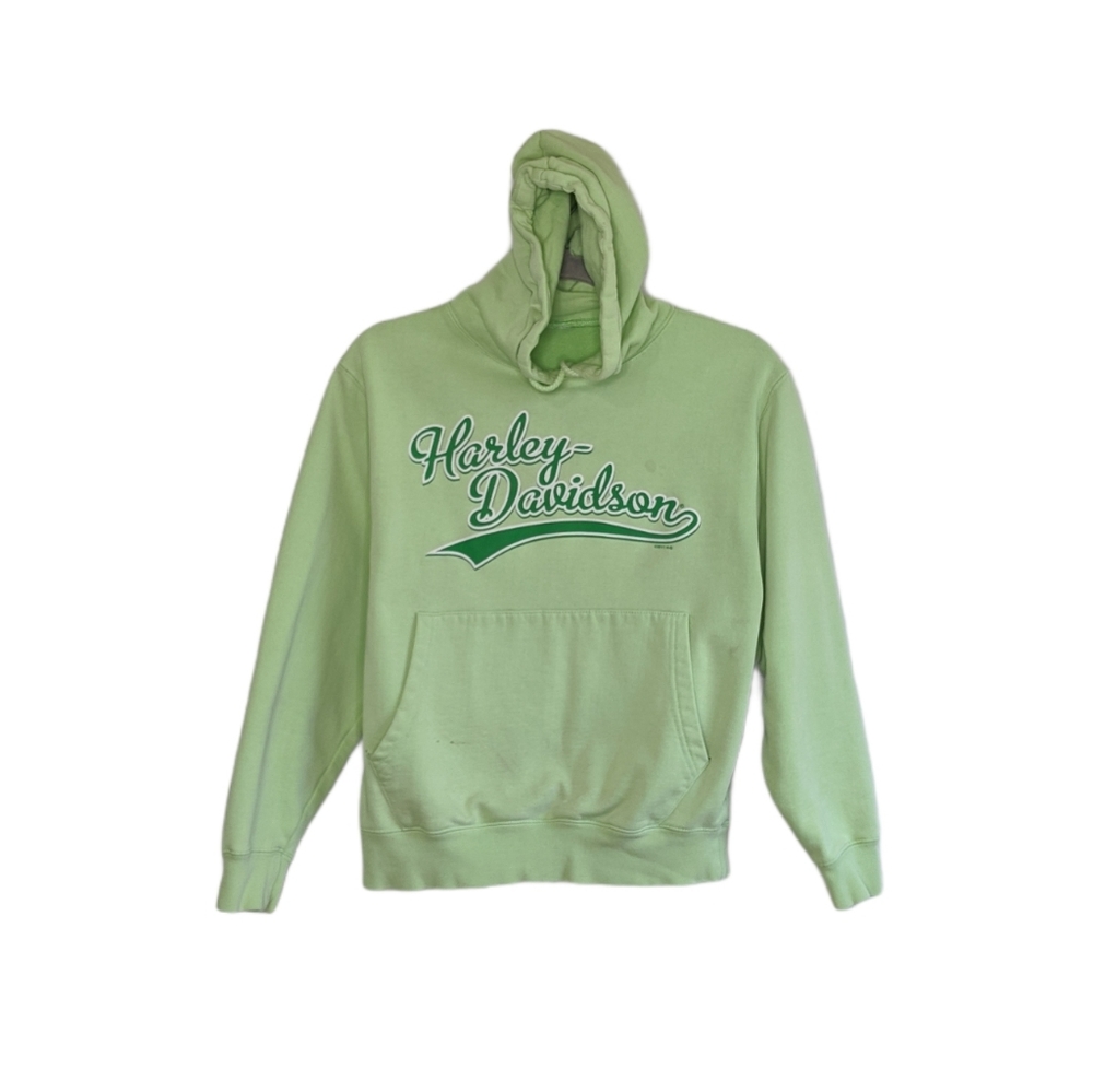 Harley Davidson Hoodie Sweatshirt Pullover Stains